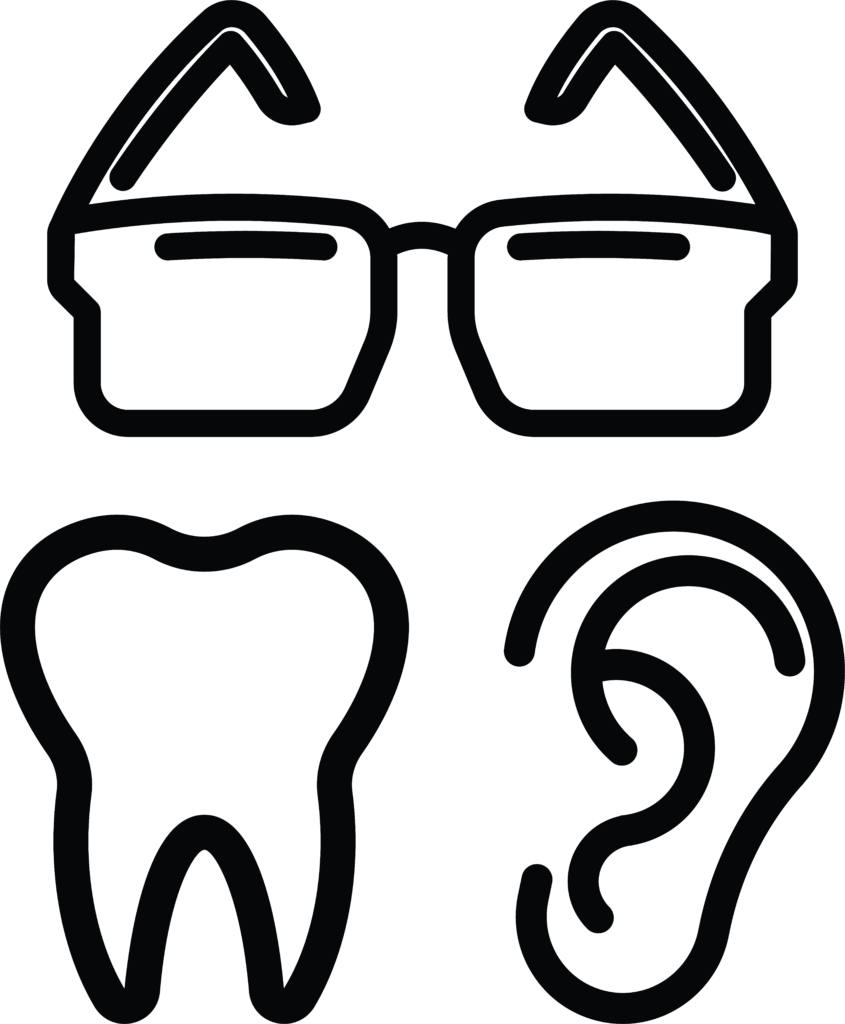 Glasses Tooth Ear